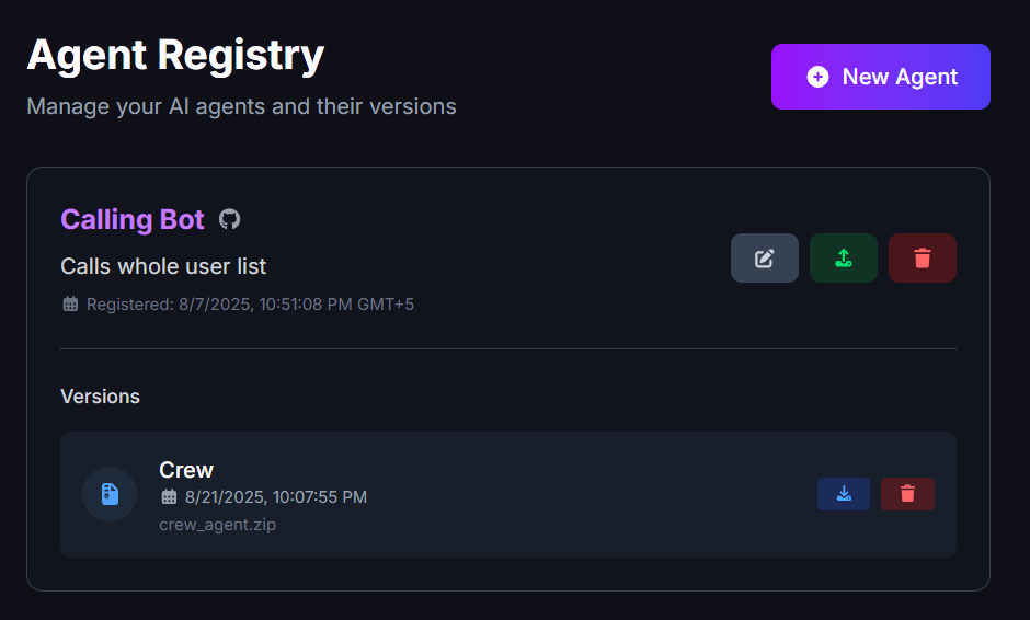 Dashboard screenshot 2